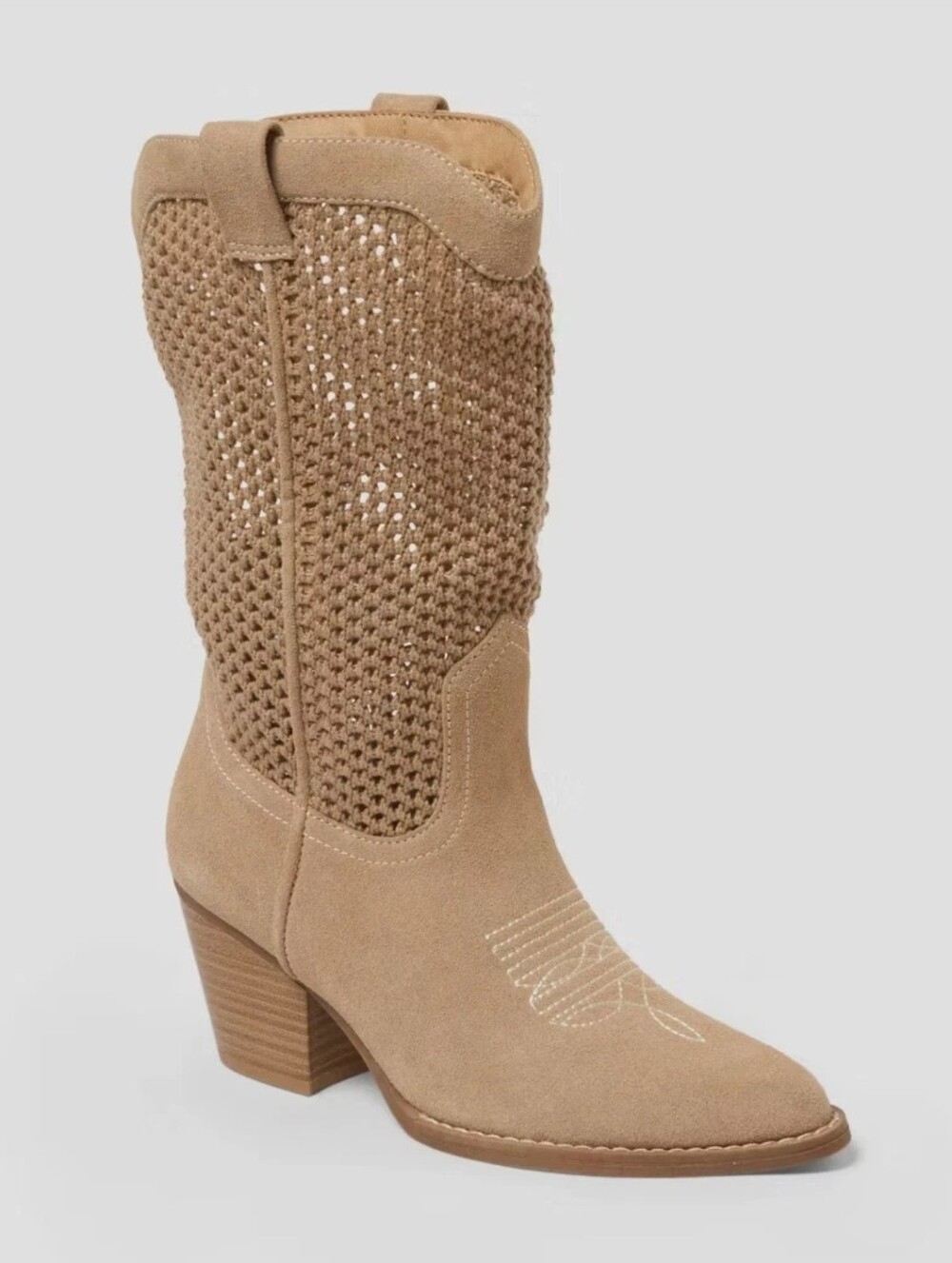 Women Jasper Western Boots with Memory Foam Insole - Universal